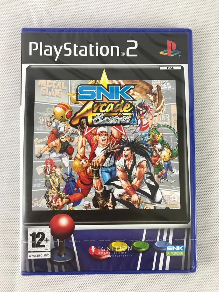 PS2 SNK Arcade Classics Vol.1 (2008), Spanish Version, New & Factory Sealed - Image 1 of 4