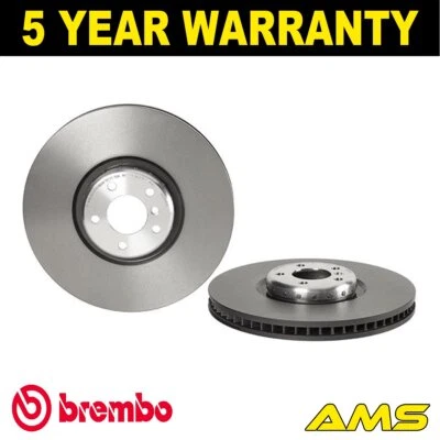 Compatível com BMW X5 X6 2.0 D 3.0 4.4 disco de freio dianteiro esquerdo Brembo 34116789069 - Imagem 1 de 4