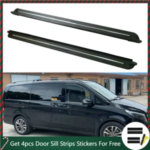Running Boards Side Steps Bars Fits For Mercedes Benz Metris W447 SWB 2016-2023 - Picture 1 of 5