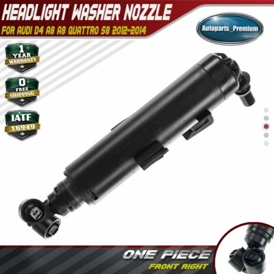 Boquilla arandela faros delantero derecho audi d4 a8 quattro s8 12-17 4h0955102b Foto 1 de 4