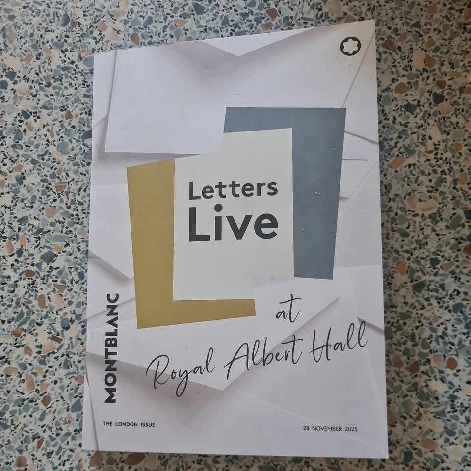 LETTERS LIVE - BENEDICT CUMBERBATCH - ROYAL ALBERT HALL - 2025 - Image 1 of 1
