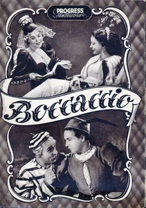 Boccaccio, Gina Falkenberg - Progress Filmprogramm - PFP 85/54 ungelocht (74/67) - Picture 1 of 1
