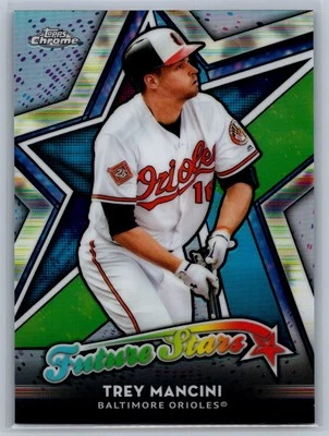 2018 Topps Chrome #FS-16 Trey Mancini Future Stars - Image 1 of 2