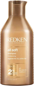 REDKEN Shampoo, for Dry Hair, Argan Oil, Intense Softness and Shine, All Soft - Picture 1 of 14