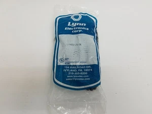 Lynn Electronics L-H4DU-25-BK Black Telephone Handset Coil Cord - Zdjęcie 1 z 3