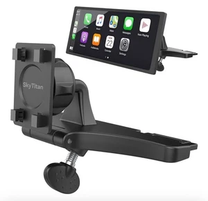 CD Slot Mount for Carplay Screen 360° Rotation Tool-Free Installation Sturdy and - Photo 1 sur 7