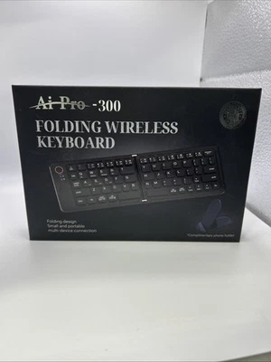 New Sealed ProtoArc XK01 Bluetooth Foldable Backlit Full-Size Wireless Keyboard - Image 1 of 4