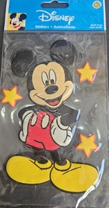 sandylion Disney Mickey 6 inch stickers with 3 stars - Picture 1 of 3