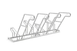 Fahrrad-Anlehnparker 2604 XBF, 4 Einstellplätze, verzinkt - Bild 1 von 8