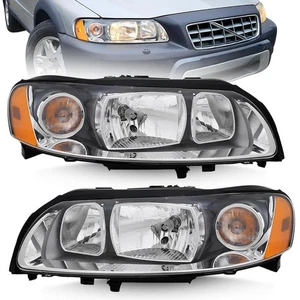 For Volvo XC70 V70 2005-2007 Headlight Headlamp Assembly Set Left & Right Sides - Picture 1 of 10