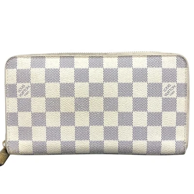 Auténtico Louis Vuitton Zippy Organizador Billetera Larga Damier Azur N60012 VI0088 Foto 1 de 4