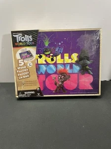 Trolls Puzzles DreamWorks World Tour 5 Wood Puzzles New In Box Sealed - Picture 1 of 3