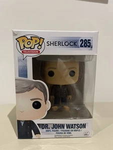 Dr John Watson Pop 285 - Sherlock Funko Pop! Vinyl 2015 Vaulted + Pop Protector - Picture 1 of 6