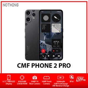 NEW Nothing CMF Phone 2 Pro 5G Unlocked Android Mobile Phone – Black/8GB+256GB - Picture 1 of 4