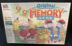 MILTON BRADLEY THE ORIGINAL MEMORY GAME INCOMPLETE 1990 - Picture 1 of 6