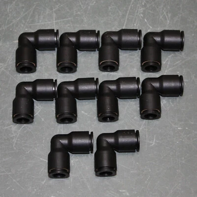 (10) Parker Legris 90° Elbow Union 3102 60 00, 3/8" x 3/8" Tube Fitting, Nylon - Image 1 of 4