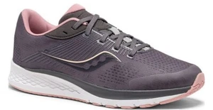 NEU Saucony Girls Guide 14 Sneaker Blush/Grau Größe 1 M Neu mit Karton - Bild 1 von 5