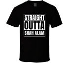 Straight Outta Shah Alam Malaysia Compton Parody Grunge City T Shirt