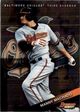 2015 Bowman's Best Manny Machado Baltimore Orioles #99