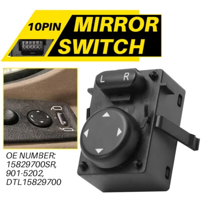 For 2008-2017 Freightliner Cascadia Window Mirror Control DTL15829700 Switch EOA - Image 1 of 4