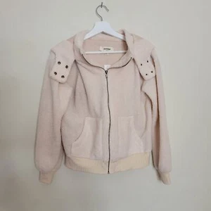 ANTHROPOLOGIE Porridge Gillian Sherpa Hoodie Jacke XS b23 - Bild 1 von 5