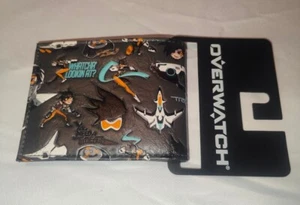 Overwatch Tracer Whatcha' Looking At? Blizzard Game Merch Bifold Billfold Wallet - Picture 1 of 5