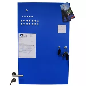 Eisenfolie Ferrofolie selbstklebend Blau Matt 620 x 1000 x 0,8mm Meterware - Bild 1 von 1