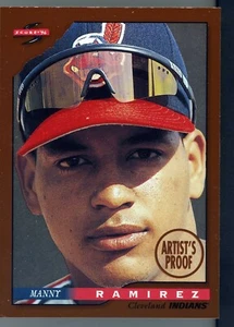 1996 Score Manny Ramirez 30 0f 110 Artist's Proof - Picture 1 of 2
