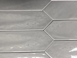 3x12 Modena Collection Smoky Gray Glazed Ceramic Tile Backsplash Wall Bath - Picture 1 of 9