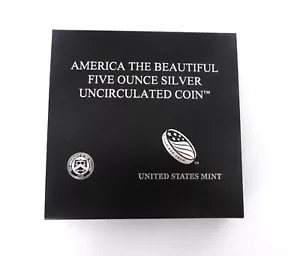 2018-P ATB 5 Ounce Silver Uncirculated Coin, Cumberland Island, 18AM, COA, Box - Picture 1 of 5