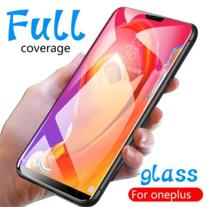 Full Cover Tempered Glass for Oneplus 10R 10T 9RT 9R Ace Pro 8T Screen Protector - Picture 1 of 18