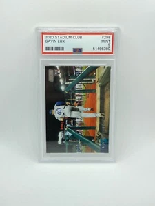 Gavin Lux - 2020 Topps Stadium Club Rookie RC PSA 9 Dodgers Baseball - Picture 1 of 2