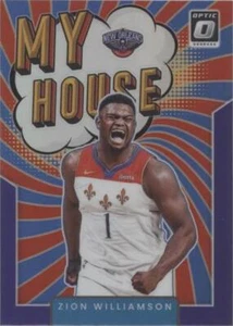 2021-22 Panini Donruss Optic - My House Purple Prizm #10 Zion Williamson - Picture 1 of 1