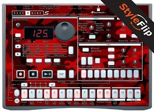 Piel Korg Electribe ES-1 | Camuflaje rojo | Calcomanía protectora | StyleFlip Skins - Imagen 1 de 1