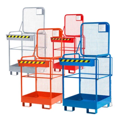 Arbeitskorb, Stapler, Frontlader, Arbeitsbühne, Montagebühne, Staplerkorb, 240kg - Bild 1 von 4