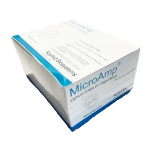 Tapas ópticas ABI PRISM™ MicroAmp™ 8 tapas/tira - 300/caja - LABORATORIO DE LABORATORIO - Imagen 1 de 3