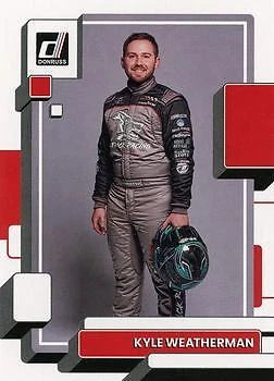 Kyle Weatherman 2023 Donruss Racing - #106 - - Image 1 of 2