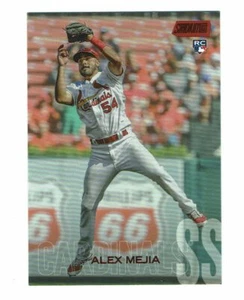 2018 Topps Stadium Club Red Foil Alex Mejia RC #7 St. Louis Cardinals - Picture 1 of 1