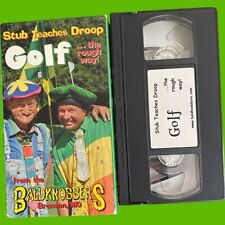 Stub Teaches Droop Golf... The Rough Way Baldknobbers VHS. Rare!! Free Shipping!