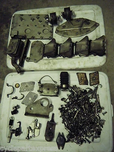 1968 Johnson Evinrude 100 Block Bolts, Covers Hardware & Many Misc Parts 100883B - Picture 1 of 8