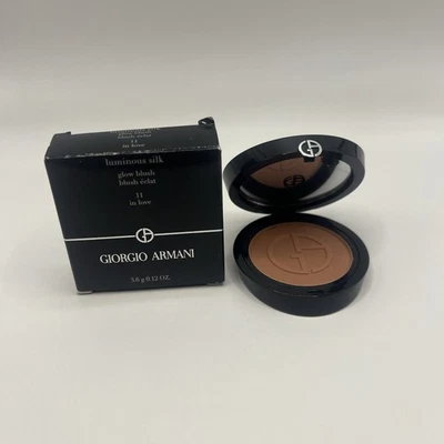 Rubor Giorgio Armani Beauty Luminous Silk Glow - 11 - In Love - Tamaño completo - NUEVO Foto 1 de 2