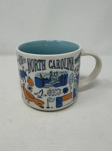 Starbucks NORTH CAROLINA Mug Been There Series 14 oz Coffee Mug Cup 2018 - Picture 1 of 6