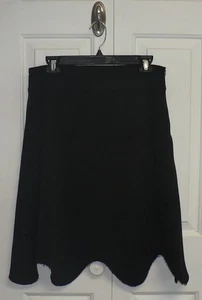 Gonna donna Gracia con orlo a capesante lunghezza al ginocchio nera grande prezzo al pubblico consigliato $87 - Foto 1 di 4
