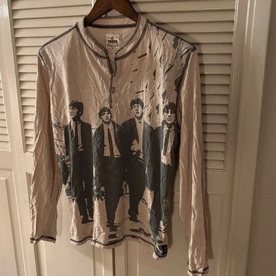 Beatles Trunk Ltd Apple Corps Vintage Gráfico Manga Larga 2009 Talla Mediana Foto 1 de 4