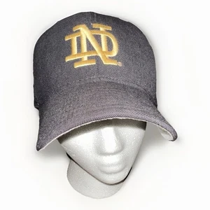 Vintage Notre Dame Fighting Irish Wool Hat Cap 7 1/8 Fitted New Era 5950 Pro Model - Bild 1 von 8