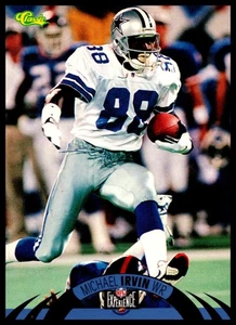 1995 Classic NFL Experience / Michael Irvin / #60 / DAL / WR / Pro Bowl / Base - Foto 1 di 3