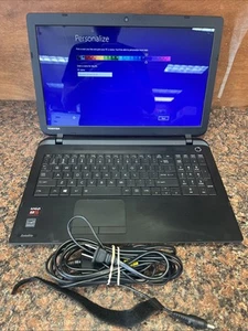 Toshiba Satellite C55D-B5214 15.6" AMD A8-6410 4 GB RAM 1 TB HDD - Picture 1 of 10