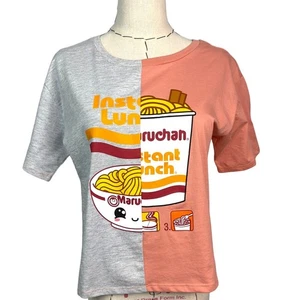Mad Engine Maruchan Ramen Boxy Short Sleeve Graphic T-Shirt Size Girls' XXL - Picture 1 of 8
