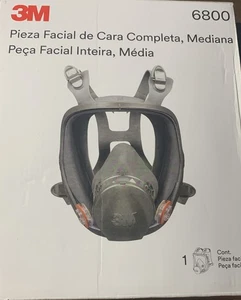New 3M 6800 Full Facepiece Respirator 6000 Series 6800 - Medium - Picture 1 of 7
