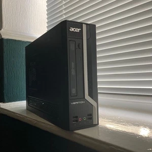 Acer Veriton X2611G Tower PC 3.4GHz 500GB HDD 4GB RAM Win11 + 1000s Retro Games - Picture 1 of 24